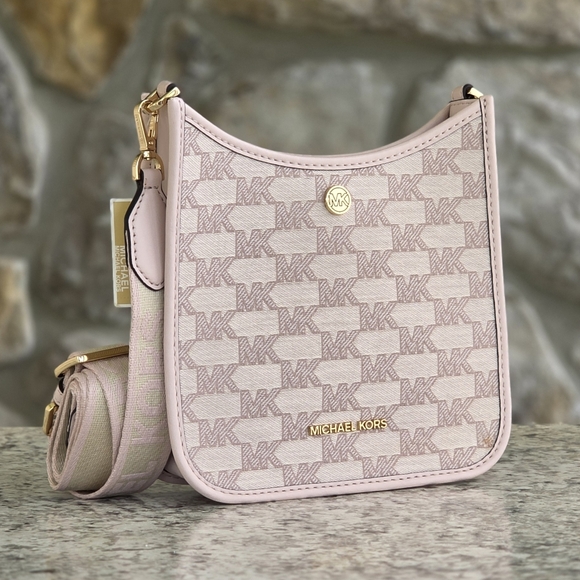 Michael Kors Briley Small Pink Crossbody - Picture 1 of 9